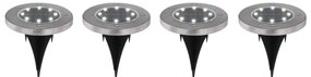Globo 33414-4 - Set 4x LED lampă solară LED/0,1W/3V IP44