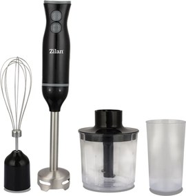 Mixer vertical Zilan ZLN5244 Negru, putere 250W, 2 viteze, mai multe capete