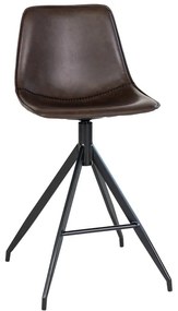 Scaune de bar maro închis 2 buc. 84 cm Monaco – House Nordic