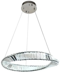 Lustră LED de cristal dimabilă pe cablu LED/40W/230V + telecomandă
