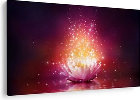 Tablou cu floare de lotus (90x60 cm)