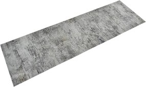 vidaXL Covor de bucătărie lavabil Beton, 60x180cm, catifea