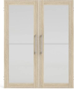 Componentă - ușă cu aspect de lemn de stejar 84x105 cm Prima – Tvilum