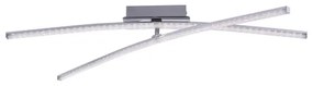 Lustră LED aplicată SIMON 2xLED/8W/230V crom lucios Leuchten Direkt 11292-17