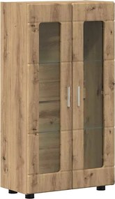 vidaXL Bufet FLORIN Stejar Artizanal 55,5 x 29 x 103 cm Lemn compozit