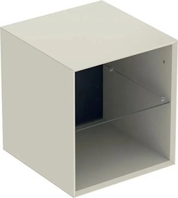 Dulap mediu suspendat Geberit One gri nisip lucios 45 cm