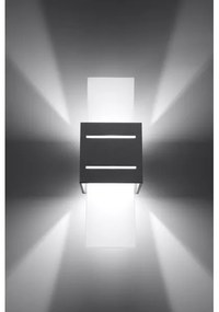 Aplică perete LORETO 1xG9/40W/230V gri