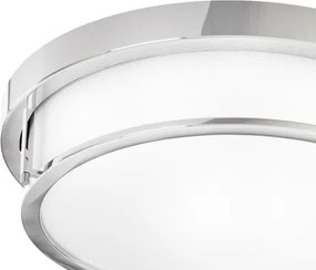 Open Design OR84948 - Plafonieră ROMI, 3 x E14, 12 W, 230 V, diametru 40 cm, crom lucios