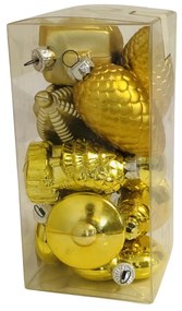 Set 10 figurine metalizat auriu