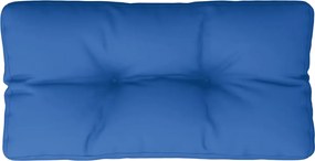 vidaXL Pernă de paleți, albastru regal, 70x40x12 cm, material textil