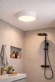 Brilagi - Plafonieră de baie POOL, 3x E27, 15W, 230V, Ø 40 cm, IP54, alb