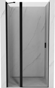 Mexen Mist uși de duș pivotante 120 cm, transparent, negru - 8A4-120-000-70-00