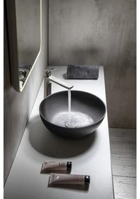 Sapho - Lavoar pentru blat FORMIGO, diametru 39 cm, beton/antracit