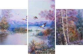 Tablou - Sosirea toamnei, pictură în ulei (90x60 cm)