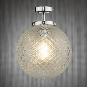 Där Lighting WAY0150 - Plafonieră pentru baie WAYNE 1xE27/40W/230V crom