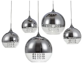 Lustră pe cablu Maytoni P140-PL-170-5-N FERMI 5xE27/60W/230V crom