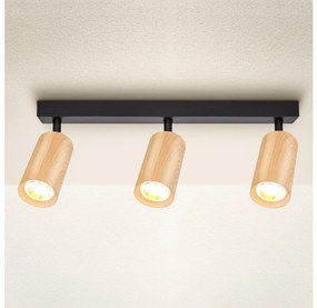 Spot Brilagi SELE 3xGU10/30W/230V negru/bej