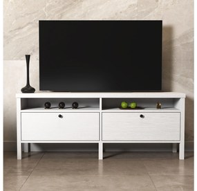 Masă TV/Dulap Franc 15 (lemn alb). 1107883