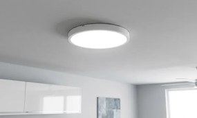 Brilagi ZENNA plafonieră LED pentru baie cu senzor, LED/24W/230V, Ø 35 cm, IP44, albă