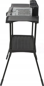 Gratar electric cu picior ZİLAN ZLN3789 ,2400 W, termostat reglabil