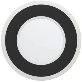 Aplică LED Eglo 901237 MACCHIONI LED/12W/230V 4000K negru