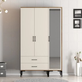 Dulap de haine Kiara RT (Nuc + Crem). 1088483