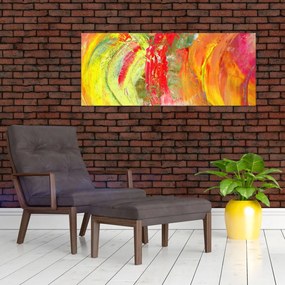 Tablou cu abstracție- pictura (120x50 cm)