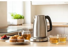 Fierbător de apă cu termoreglare 1,7 l 2200W/230V oțel inoxidabil Sencor