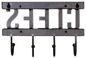 Cuier pentru chei de montat pe perete din lemn – Antic Line