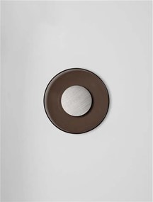 Aplica de perete LED design ambiental Esti maro inchis