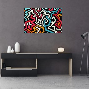 Tablouabstracție grafică (90x60 cm)