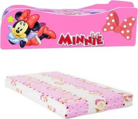 Pat fetite Minnie cu saltea