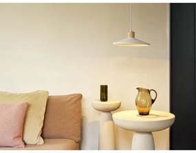 Lustră pe cablu Ledvance DECOR ipsos 1xE27/25W/230V d. 32 cm ipsos alb