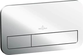 Clapeta de actionare spalare dubla, crom connect Villeroy  Boch