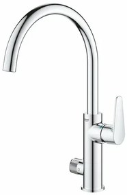 Baterie bucatarie Grohe Blue Pure Baucurve cu functie filtru