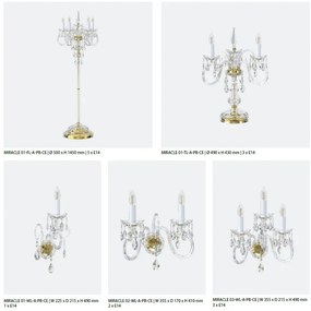 Candelabru cu 25 brate LUX design modern, Cristal Bohemia Exclusive Miracle