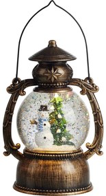 Markslöjd 705053 - Lanternă LED de Crăciun LOTHAR LED/0,15W/3xAA, bronz