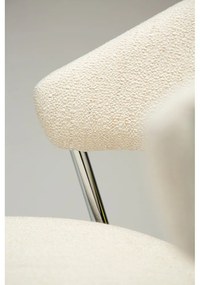 Scaun de dining crem tapițat Zone – DAN-FORM Denmark