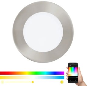 Eglo 32753 - Plafonieră încastrată LED RGB reglabilă FUEVA-C LED/5,4W/230V