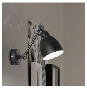 Ideal Lux - Lampă de perete 1xE27/60W/230V negru