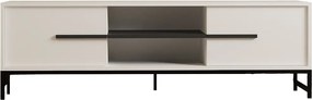 Comoda tv Monaco pentru living culoare alb 160 cm
