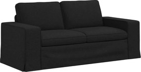 vidaXL Canapea Negru 182 x 80 x 82 cm țesătură