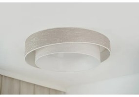 Brilagi - Lampă LED dimabilă DOVER SHINE LED/24W/230V gri/crem + telecomandă