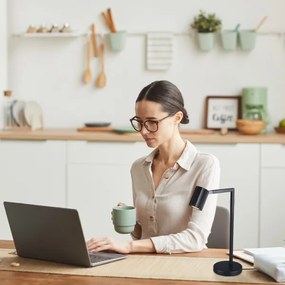 Lampă de masă Rabalux 73029 KARTER 1xGU10/5W/230V negru