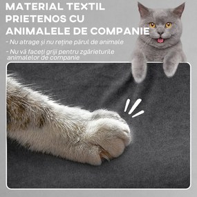 HOMCOM Fotoliu Reclinabil Electric Brushless cu Suport pentru Picioare Negru | Aosom Romania