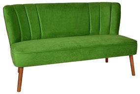 Canapea cu 2 locuri Moon River-Green Verde