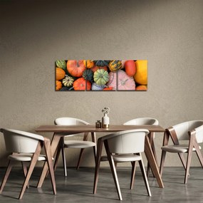 Tablou - Dovleac (cu ceas) (90x30 cm)