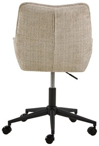 Scaun de birou bej Eddie – Actona