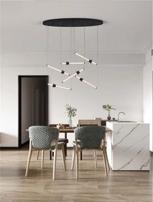 Lustra LED casa scarii design modern ATMOSFERA