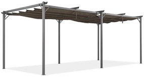 Brown La Palma 3x6m Garden Point pergolă terasă